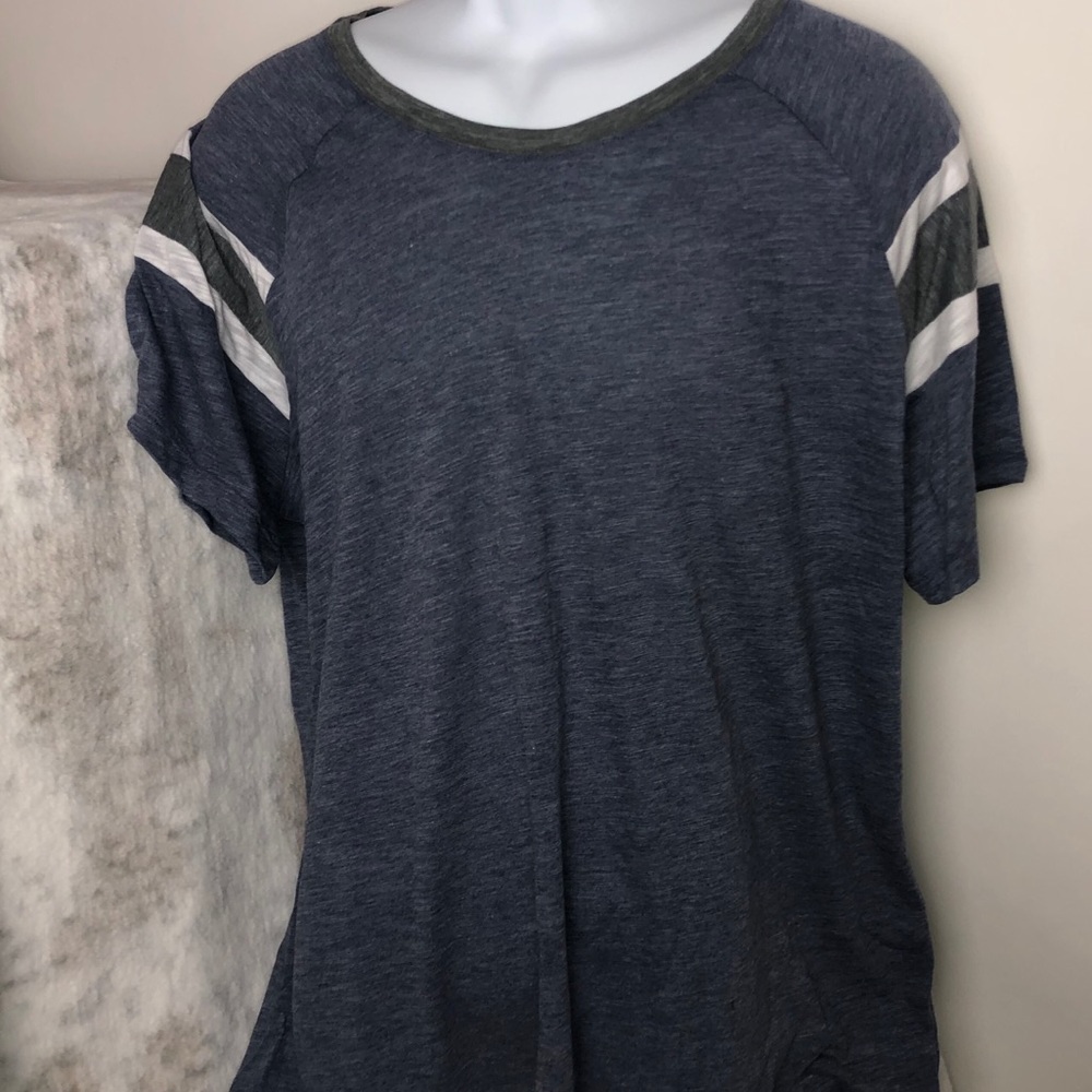 Augusta Sportswear T-Shirt Blue Ladies 2XL NWOT